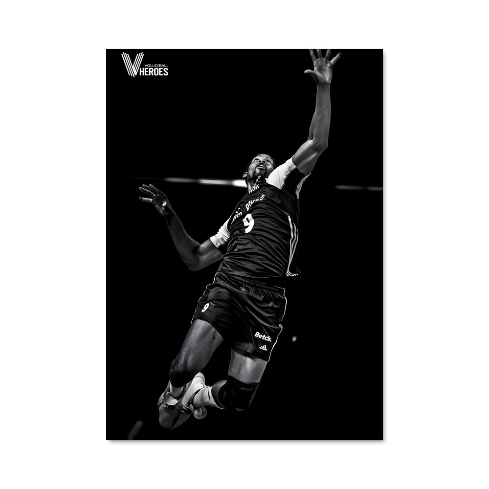 Poster Saut de Léon – affiche Volleyball